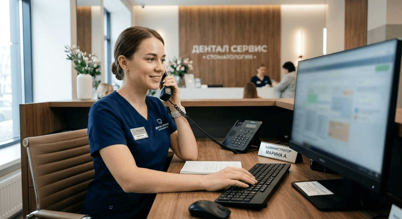 Многозадачность администратора клиники