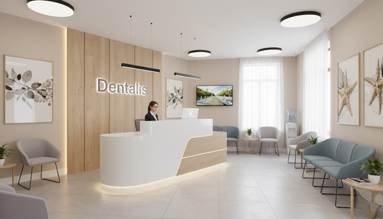 Зона ожидания для пациентов в стоматологии