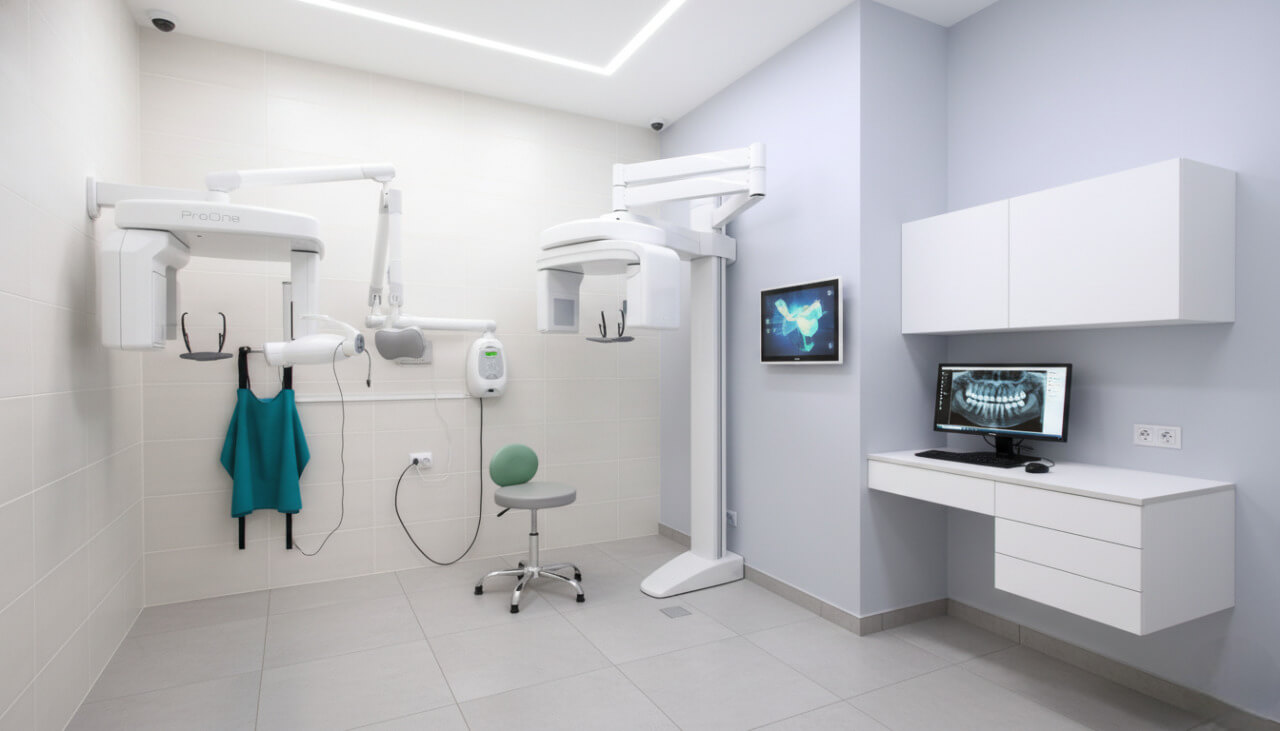 Современный рентген-кабинет в стоматологической клинике